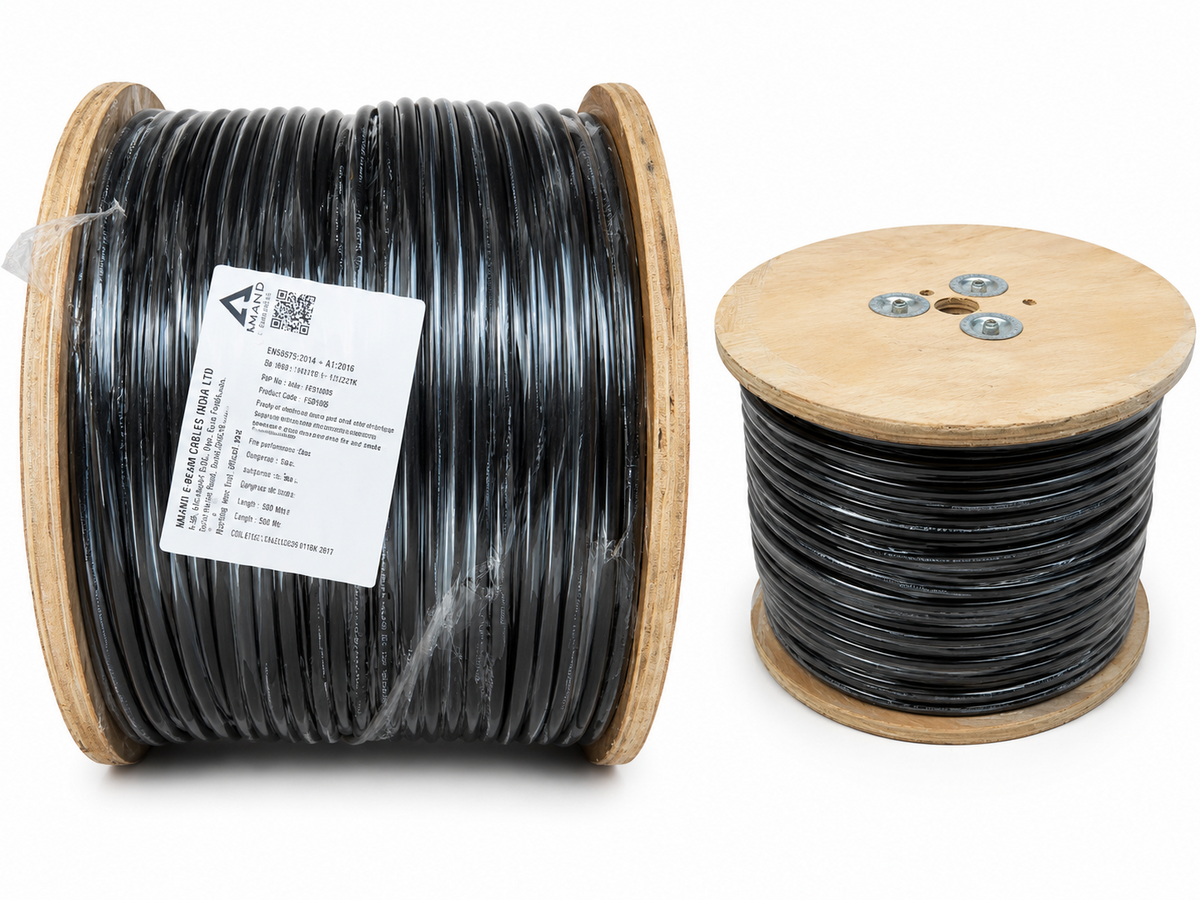 6mm Solar DC Cable 500m Black H1Z2Z2-K TUV EN50618 PV Cable 1500V UK Stock