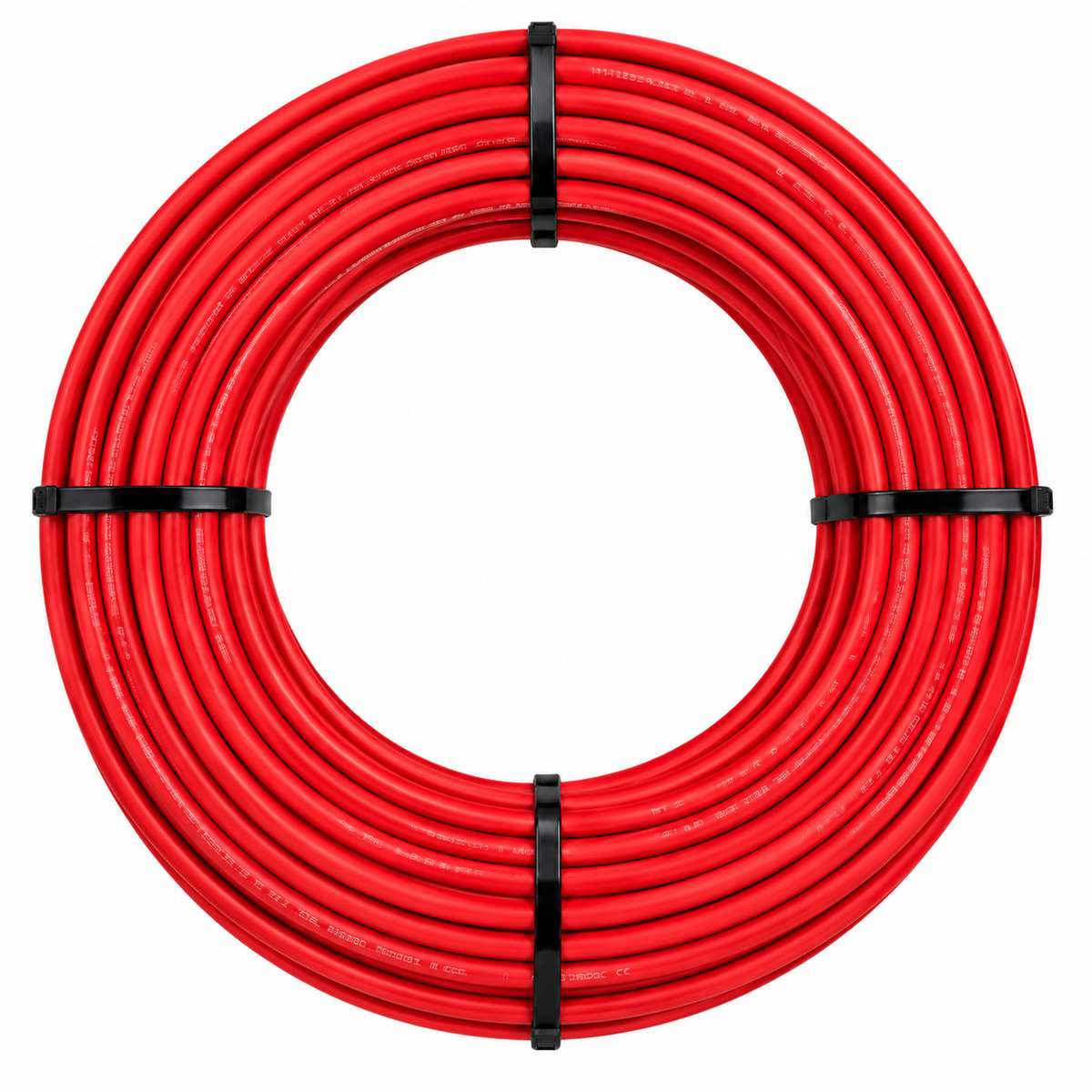 6mm Solar DC Cable 25m Red H1Z2Z2-K TUV EN50618 PV Cable 1500V UK Stock